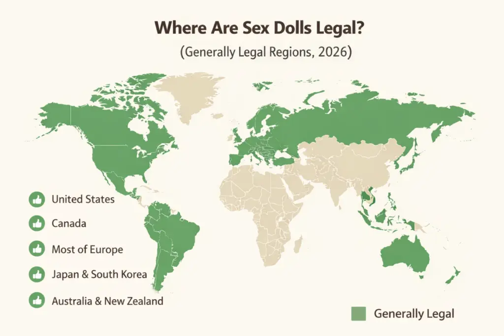 Where Are Sex Dolls Legal?