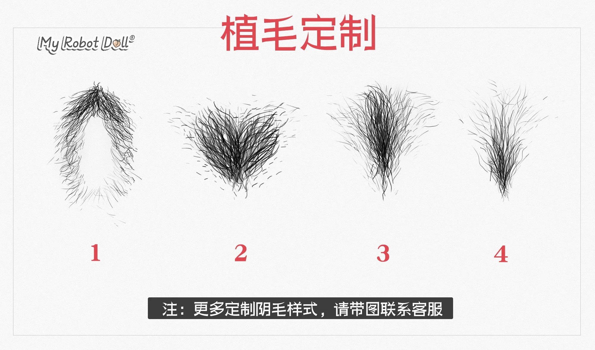 Doll Senior pubic hair detail