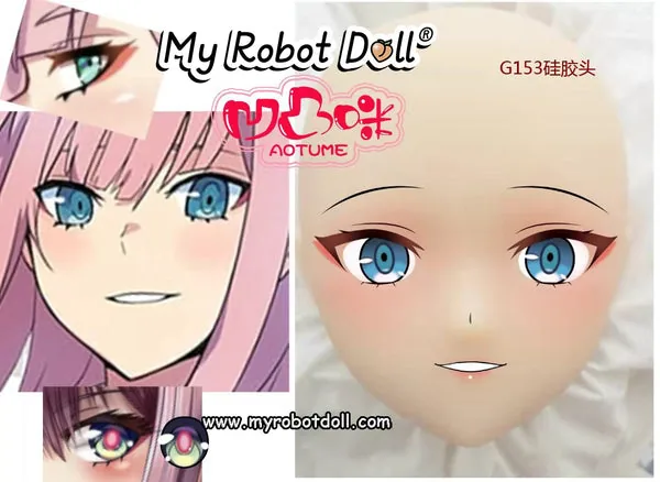 Aotume Doll Custom Zero Two Makeup