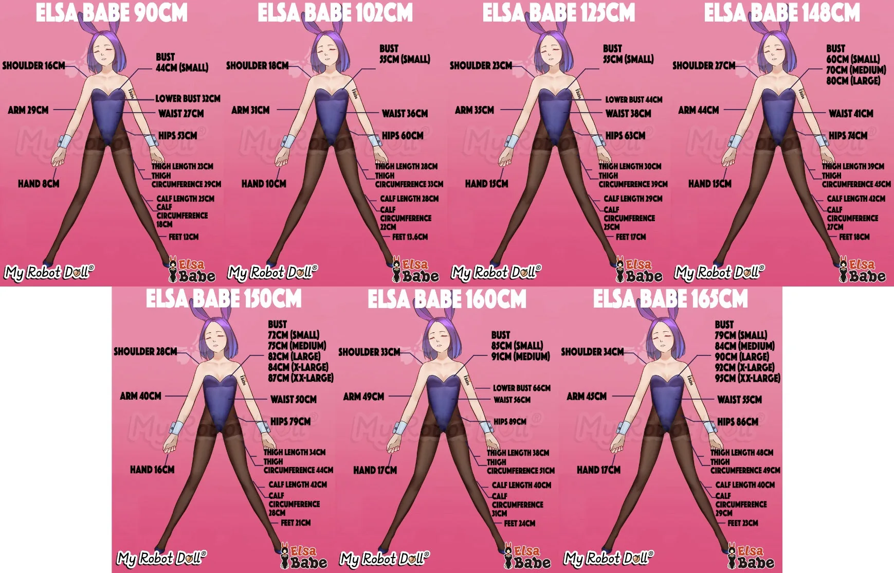 Elsa Babe body measurements