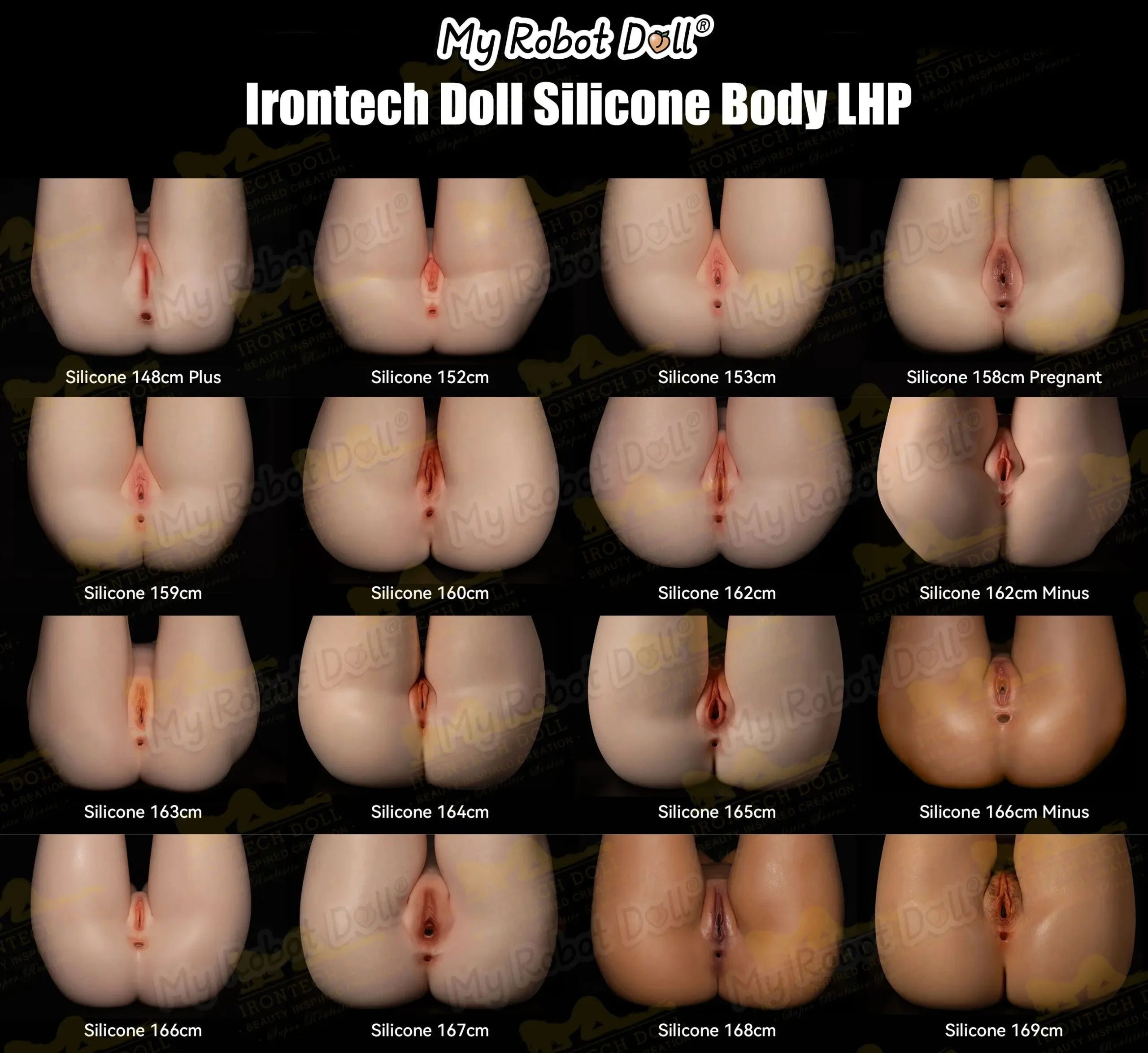Irontech Silicone Bodies LHP Comparison