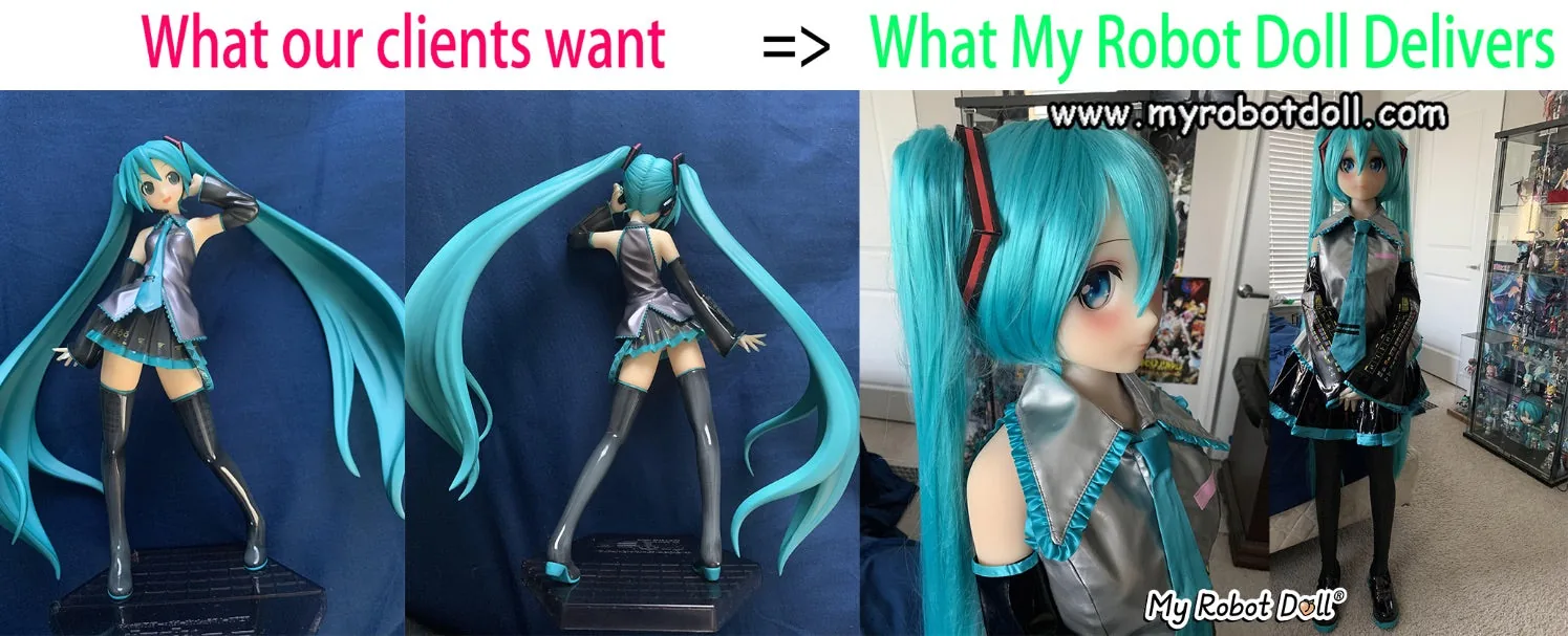 Doll Photos Taken By Customers 34 My Robot Doll Miku Hatsune Doll 145Cm B