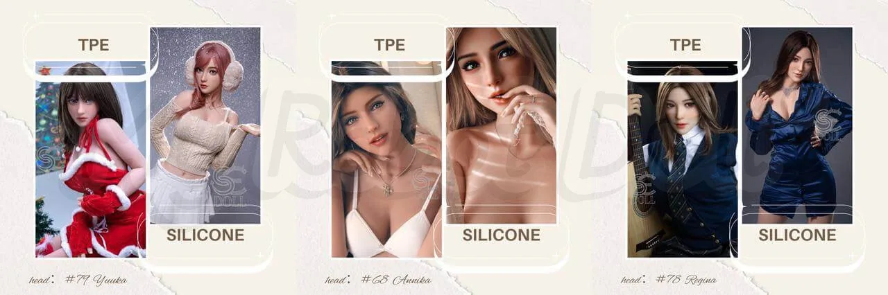 Silicone Dolls Re-created Based on Popular TPE Dolls 2