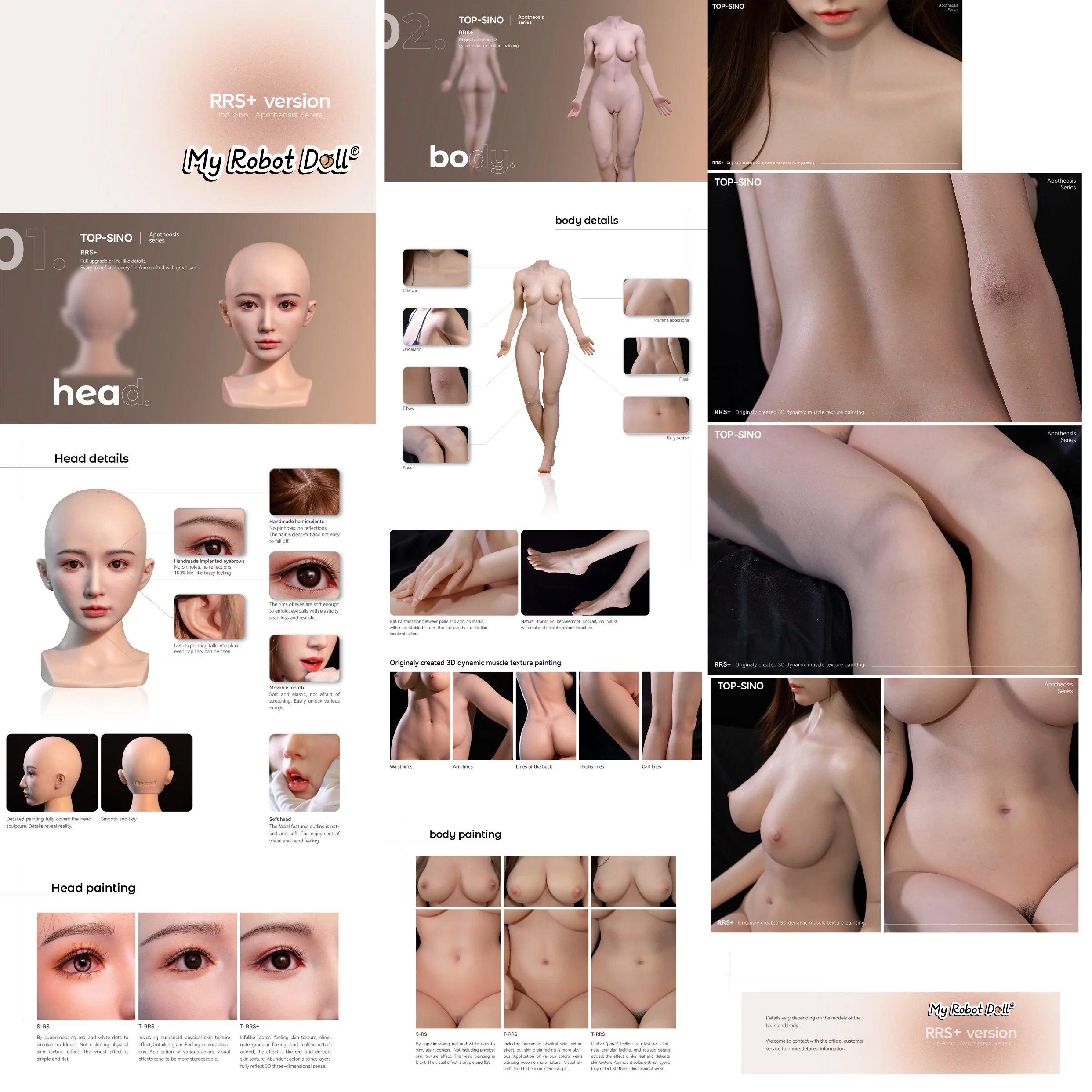 SinoDoll Top-Sino Version Details