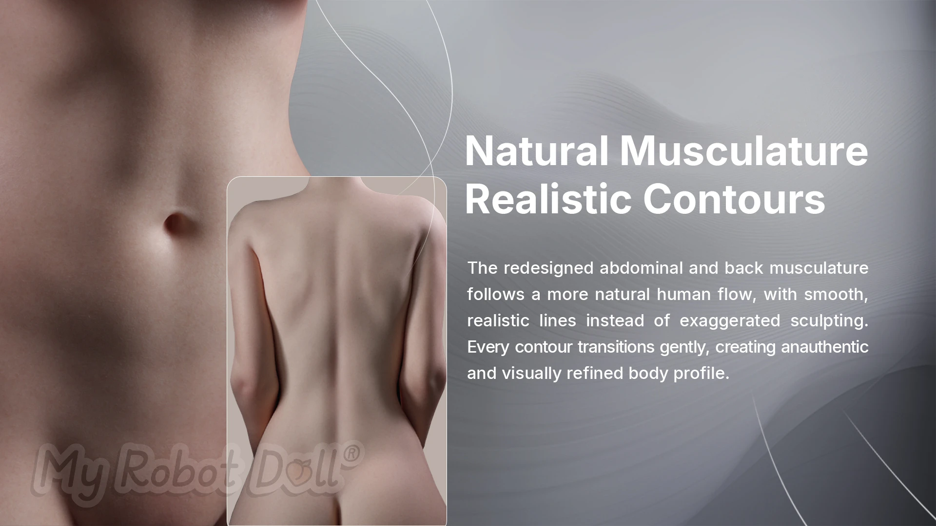 Smooth Neck Soft Collarbone Line - Natural Flow