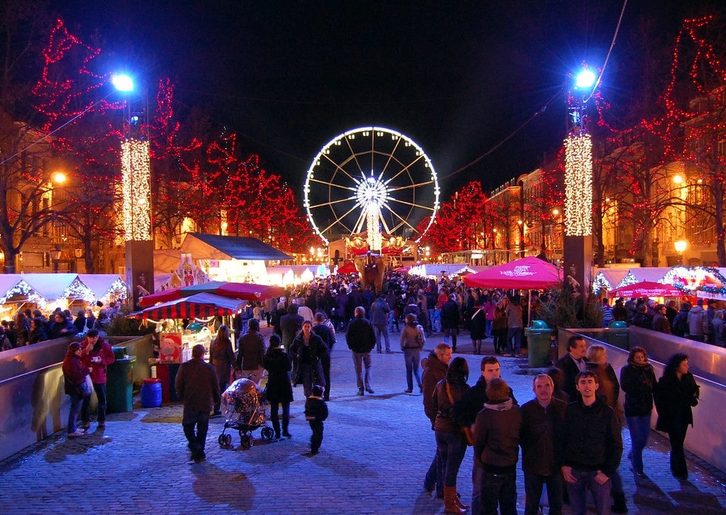 Brussels Christmas Market Saint Catherine Holidays