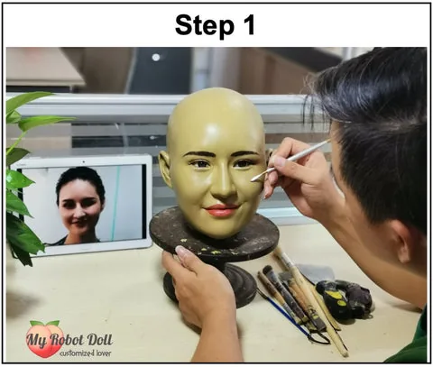 Create The Face Of Your Dreams 8 Step 1: Create A Head Sculpture Based On 3D Photos