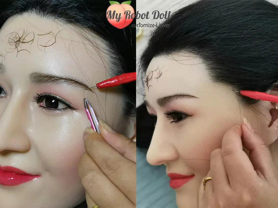 Myrobotdoll.com Which Sex Doll Brand Offers The Most Custom Options Eyebrow And Hair Implants