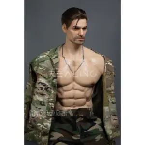defined male torso companion doll Realing Kent 112cm