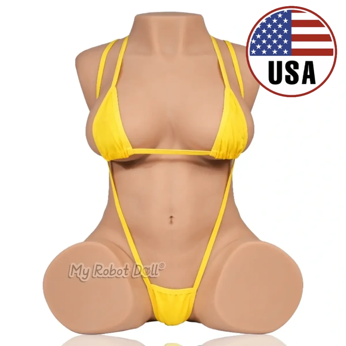 Sex Doll Torso Candice Tantaly - 58Cm / 1'11&Quot; Wheat - In Stock Usa 1 Premium Quality Torso Sex Doll Candice By Tantaly 58Cm