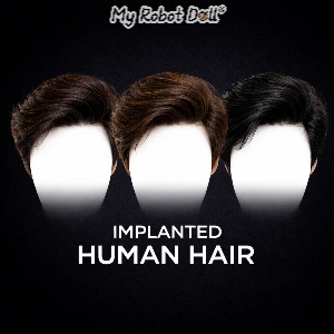 Implanted Human Hair