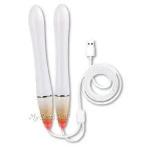 double head usb heating rod sex doll warming accessory standard size