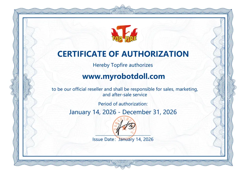Topfire Doll 2026 12 31