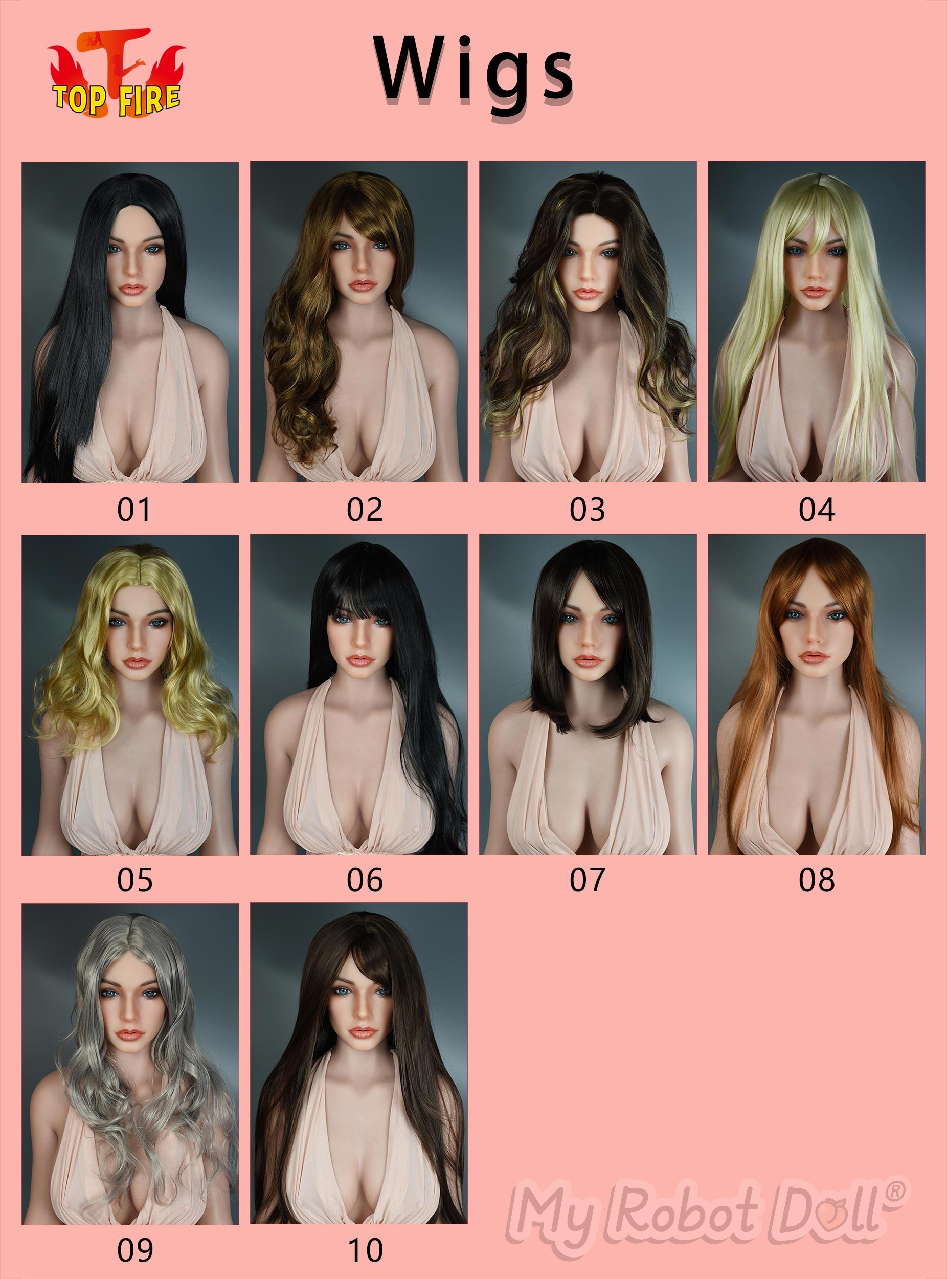 Top Fire Doll Wig Options - 10 Styles