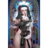 Elegant Display Figure Bezlya Nymphaea 155Cm