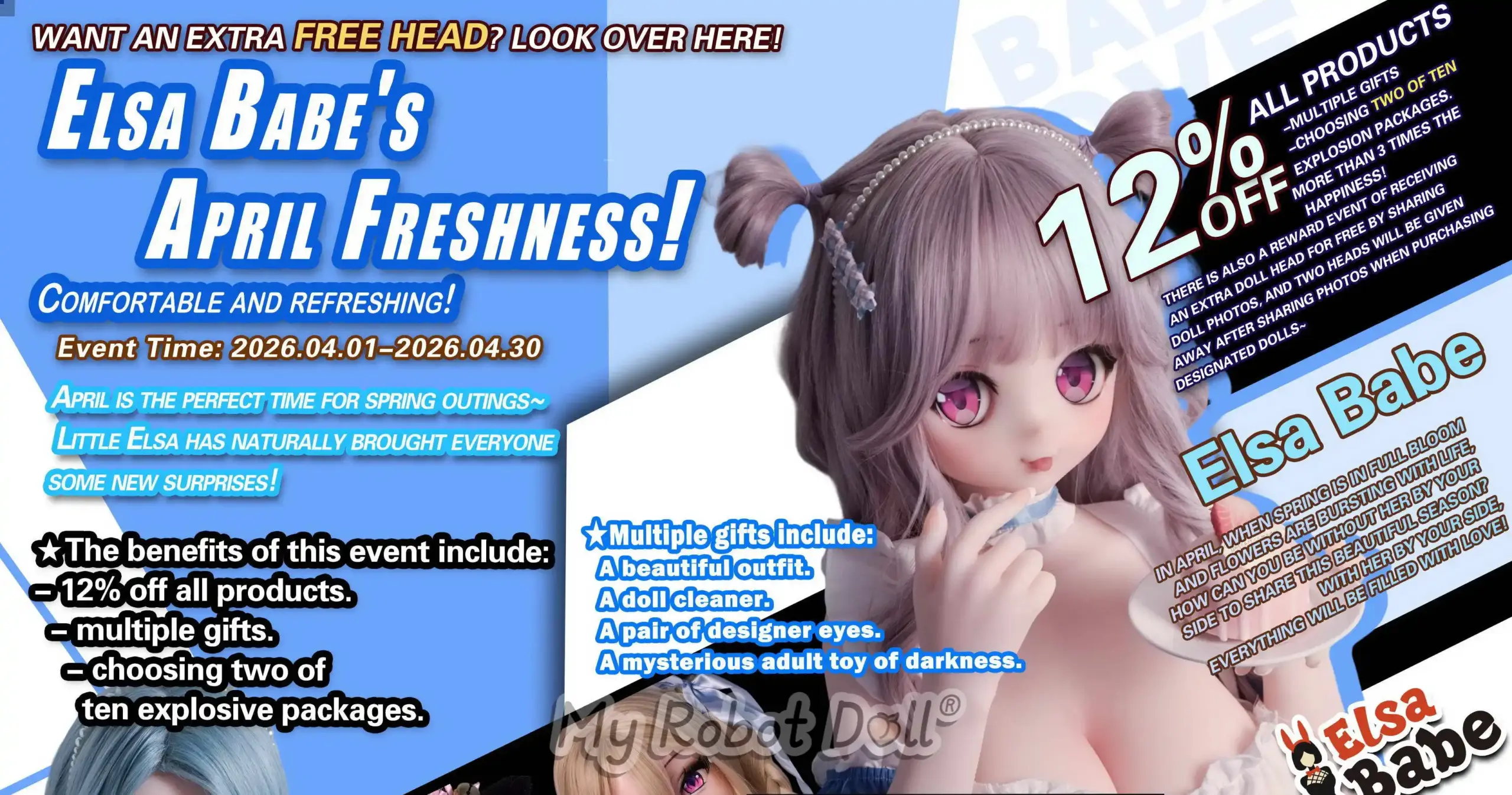 Elsa Babe promo banner