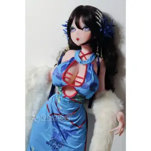 Lifelike Female Portrait Head Sakura Tsubasa Elsa 148cm