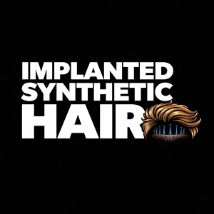 Implanted Synthetic Hair