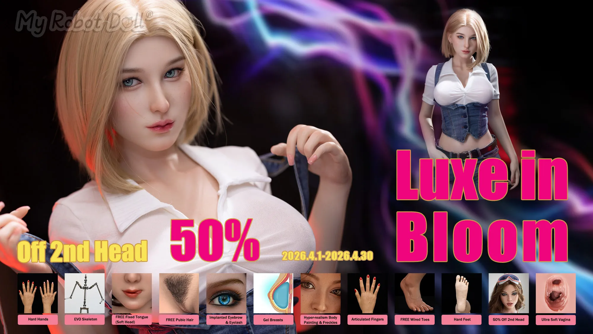 Aibei Doll promo banner