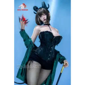 Doll Senior Capricorn 170cm G Cup fantasy horned love doll with a curvy figure and realistic facial sculpt