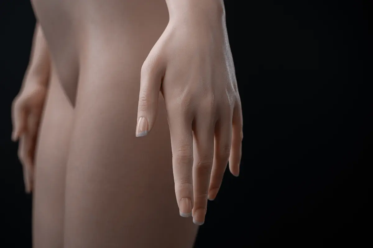 Se Doll T153 Chest Skin Texture Detail