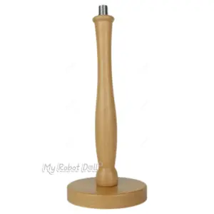 Wooden Sex Doll Head Stand smooth wooden display stand