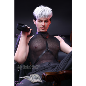 MD Doll Jason 180cm male doll with short white hair and refined facial presentation