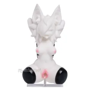 Mrl Asphodel 26Cm Animal-Style Mini Torso Doll With Large Fantasy Ears, Stylized Head Design, And Compact Molded Body