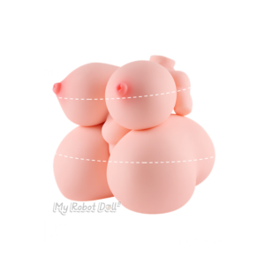 MRL Lulu 28cm fantasy-style adult torso doll with rounded sculpted form and smooth stylized proportions