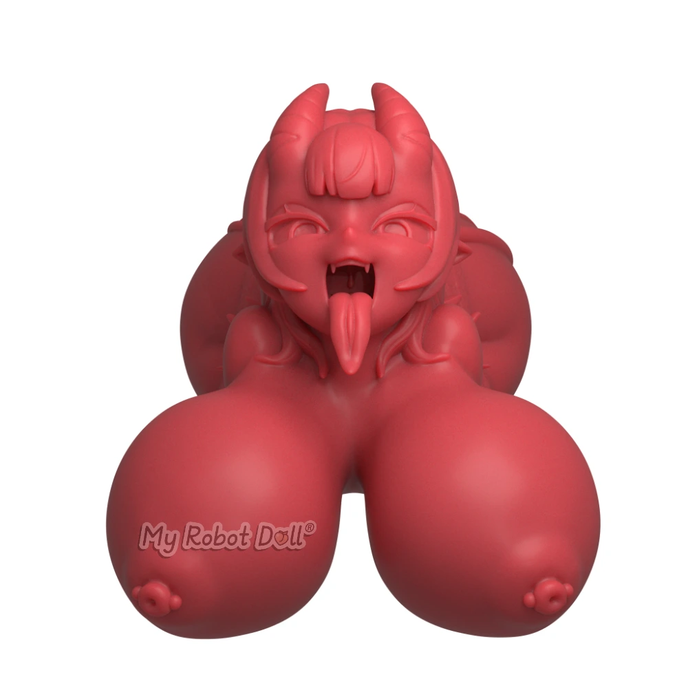 Mrl Meru Max 1.0 20Cm Demon-Inspired Fantasy Toy With Horned Character Design, Compact Body Shape, And Sculpted Product Detailing
