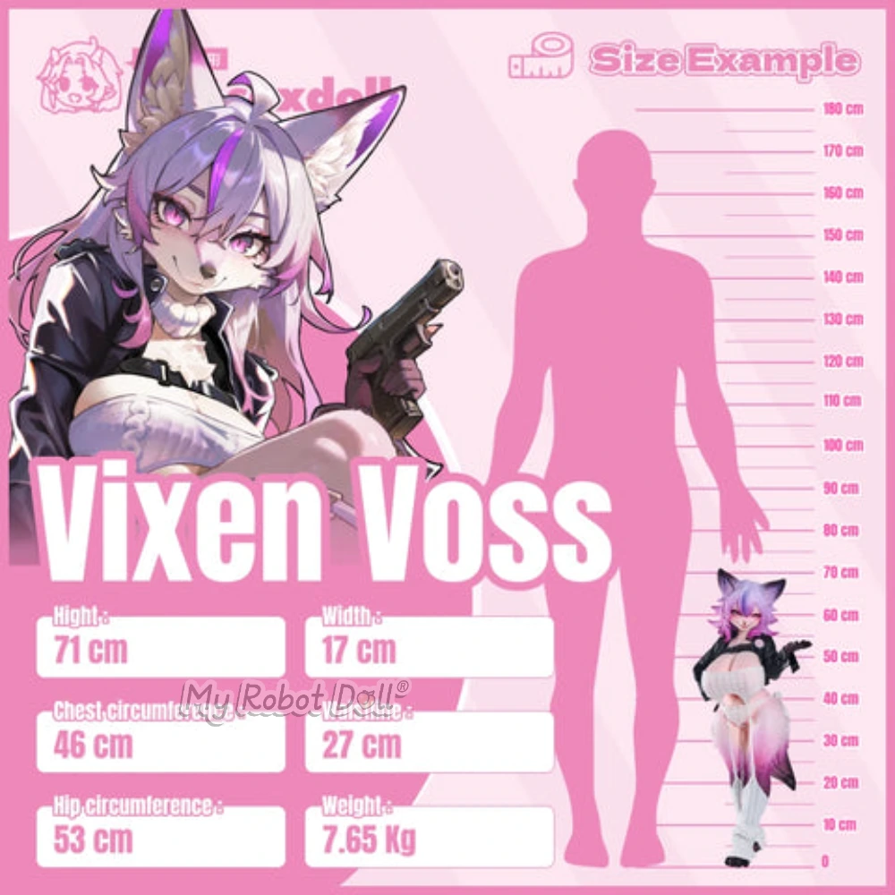 Mrl Sex Doll Vixen Voss 3.0 71Cm / 2'4&Quot; Full Silicone 5 Mrl Sex Doll Vixen Voss 3.0 71Cm / 2'4&Quot; Full Silicone - Image 5