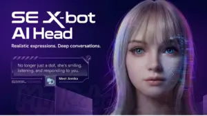 Se X-Bot Ai Head 2026 — Realistic Expressions. Deep Conversations.