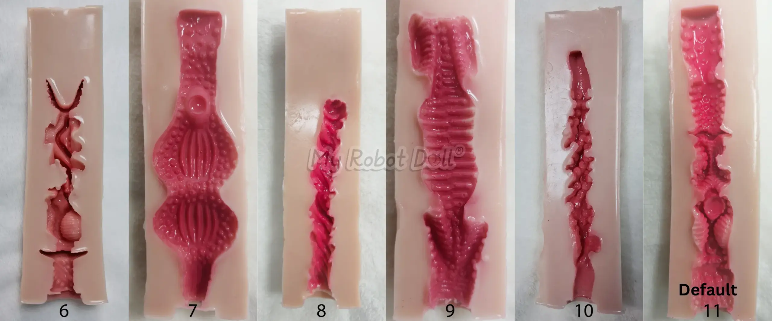 Top Fire Doll Vaginal Texture Range - Detail View