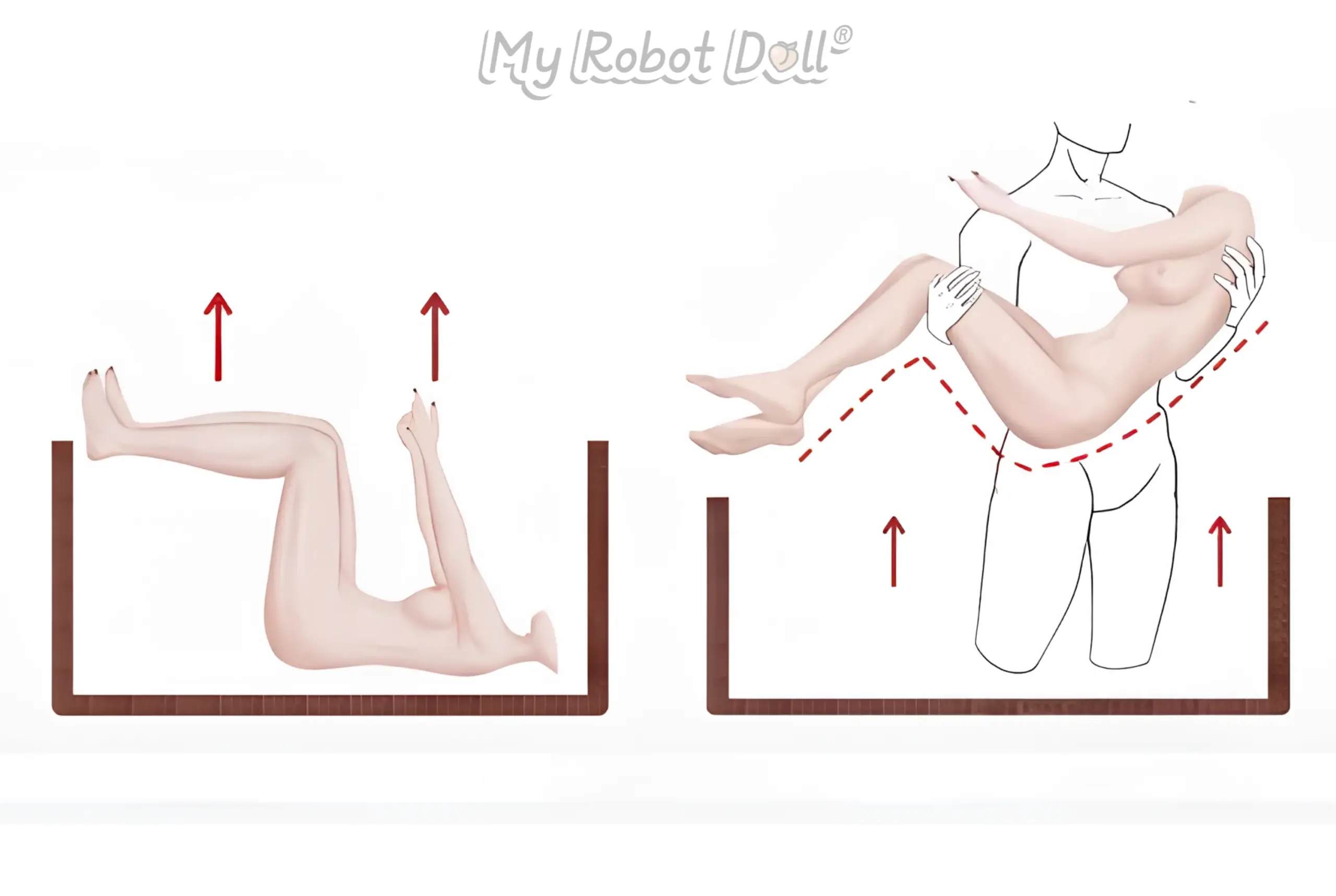 How To Safely Remove The Doll From Packaging — Bridal Lift Technique
