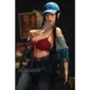 Bezlya Sex Doll 2.1 Series Lagenaria - 161Cm / 5'3&Quot; Full Silicone 32 Bezlya Lagenaria 161Cm Doll With Dark Hair, Blue Cap, Red Top, And Denim Outfit Styling