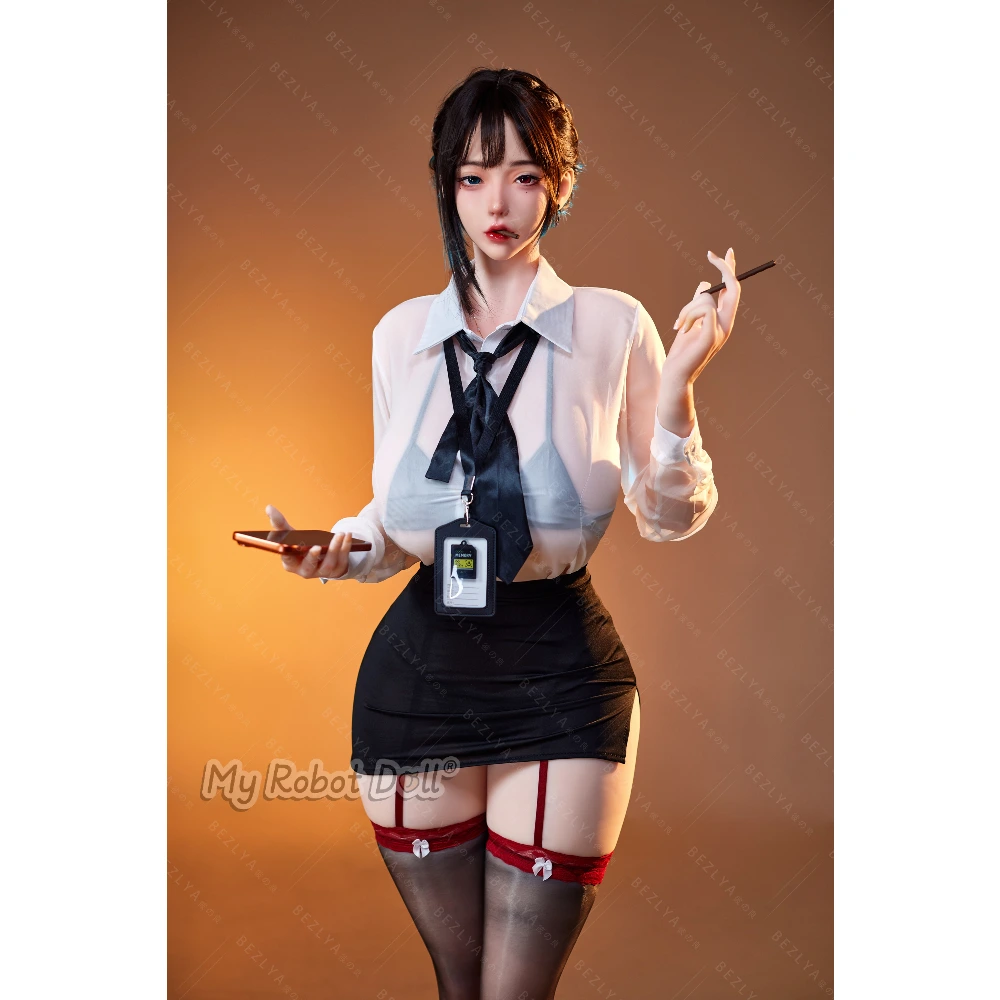 Bezlya Sex Doll 2.0+ Series Malestoma - 170Cm / 5'7&Quot; Tpe 1 Bezlya Malestoma 170Cm Stylized Full-Body Doll With Dark Hair, Blue Eyes, And A Curvy Sculpted Figure.