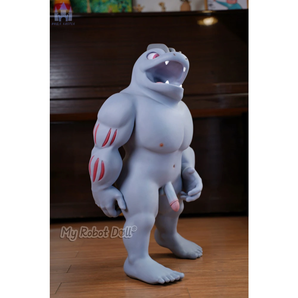 Silicone Sex Toy Kragor Dark Furry Beast Castle - 73Cm / 2'5&Quot; Humanoid Titan 6 Silicone Sex Toy Kragor Dark Furry Beast Castle - 73Cm / 2'5&Quot; Humanoid Titan - Image 6