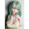 Elsa Babe Rad009 Matsukzaka Erina 148Cm Anime-Style Doll With Mint-Green Hair, Violet Eyes, And Softly Sculpted Features.