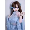 Elsa Babe Rad021 Mizuki Risa 140Cm Stylized Adult Doll With Long Brown Hair, Blue Eyes, And Anime-Inspired Facial Design