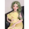 Sex Doll Rahc060 Tsukimi Kohaku Elsa Babe - 163Cm / 5'4&Quot; 18 Elsa Babe Rahc060 Tsukimi Kohaku 163Cm Anime-Style Doll With Green Braided Hair, Green Eyes, And Yellow Dress Styling