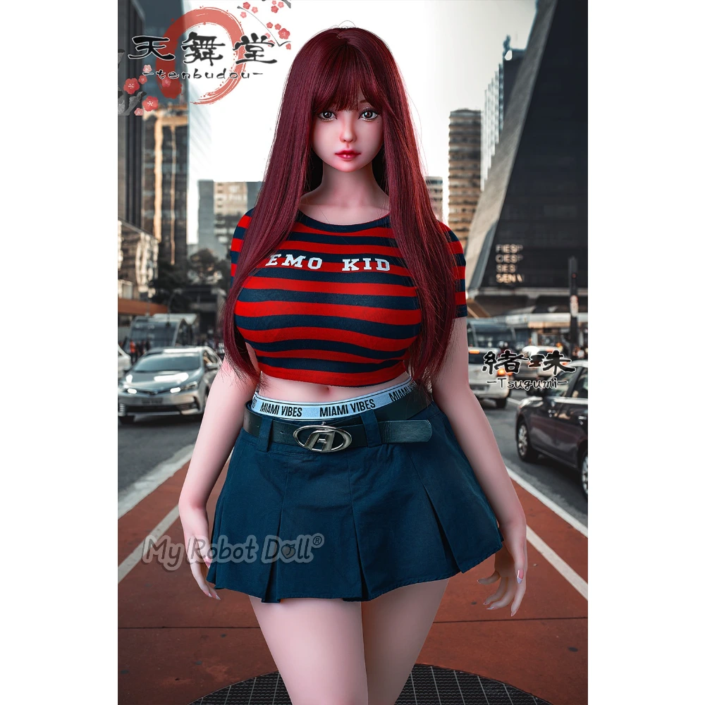 Sankaku Doll Tsugumi – Tenbudou Series – 155Cm / 5'1&Quot; Full Tpe 1 Sankaku Doll Tsugumi Tenbudou Series 155Cm With Long Auburn Hair, Expressive Eyes, And A Balanced Curvy Figure