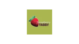 Strawberry Tabby logo