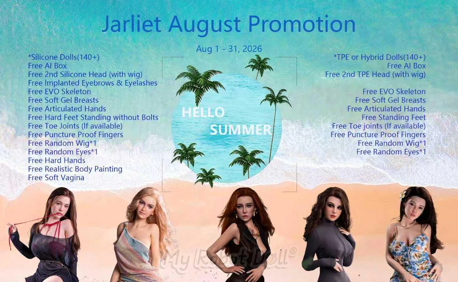 Jarliet Doll promo banner