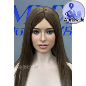 TOP-CYDoll Lillian doll with long black braided hair, refined facial detailing, dark eyes, and smooth curved proportions