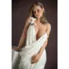 Sex Doll Head R3-Nina Real Lady Doll - 159Cm / 5'3&Quot; Silky Cream 35 Real Lady R3 Nina 159Cm Doll With Shoulder-Length Blonde Hair, Refined Facial Detailing, And A White Draped Dress
