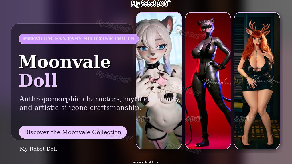 Moonvale Doll premium fantasy-inspired silicone doll collection banner