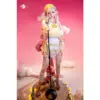 Sex Doll Linsha Doll Senior 170Cm / 5'7&Quot; G-Cup Full Silicone Doll 17 Doll Senior Linsha 170Cm G Cup Doll With Platinum-Blonde Twin Tails, Red Eyes, Ornate Hair Accessories, And A Pale Yellow Performance Outfit