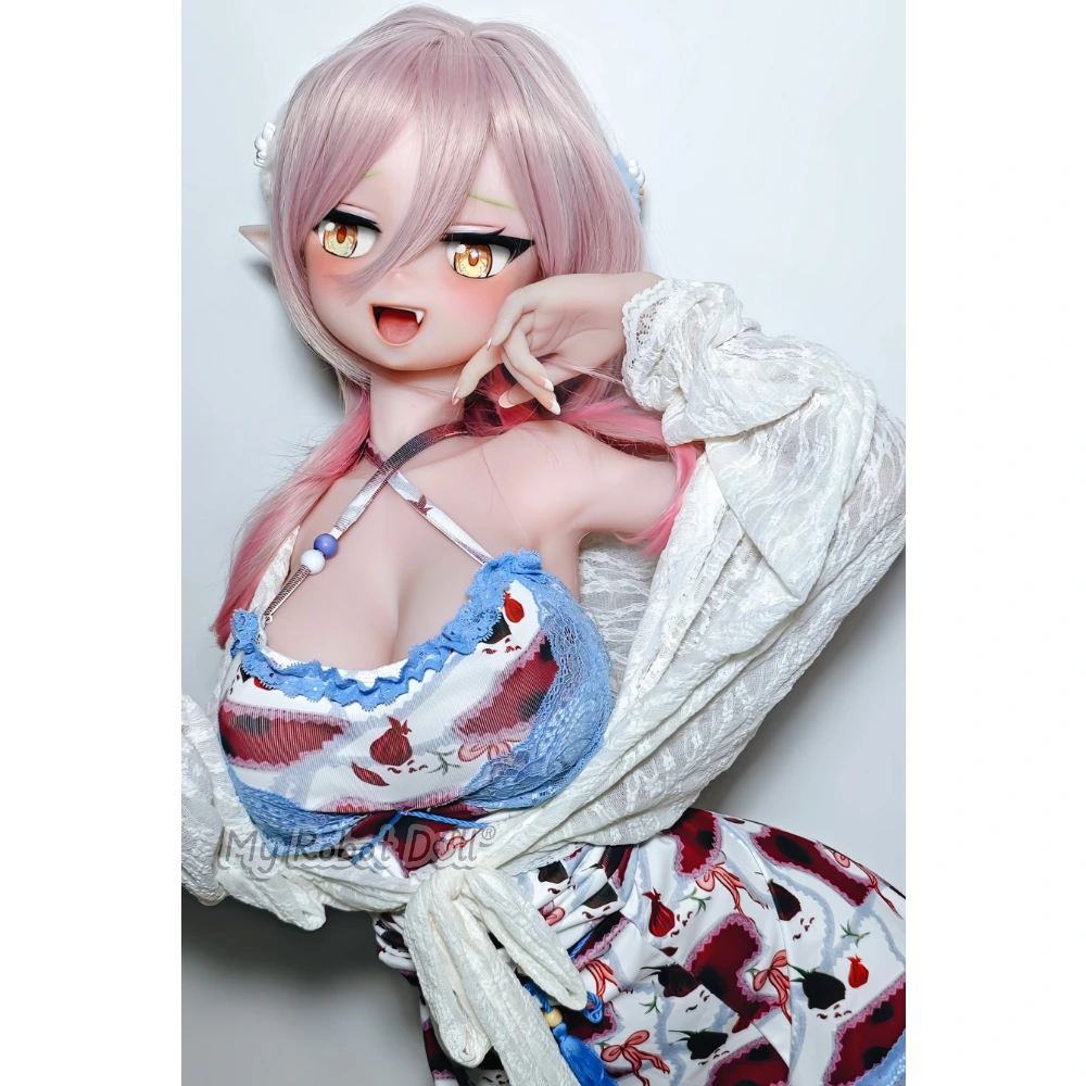 Sex Doll Ahr026 Momoi Nozomi Elsa Babe - 144Cm / 4'9&Quot; 1 Elsa Babe Ahr026 Momoi Nozomi 144Cm Elf Doll With Pointed Ears, Pink Hair, Golden Eyes, And Anime-Inspired Features