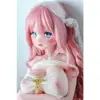 Sex Doll Rad027 Shimizu Minto Elsa Babe - 144Cm / 4'9 18 Elsa Babe Rad027 Shimizu Minto 144Cm M Cup Doll With Pink Curled Hair, Large Blue Anime Eyes, And White Draped Styling