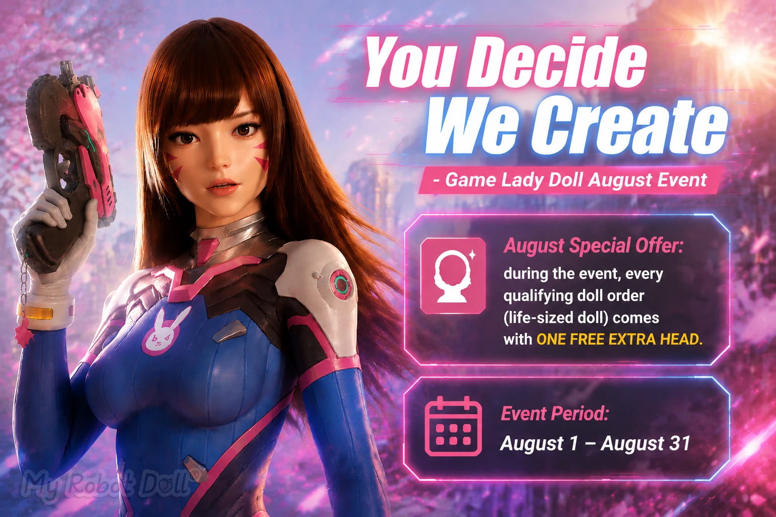 Game Lady promo banner